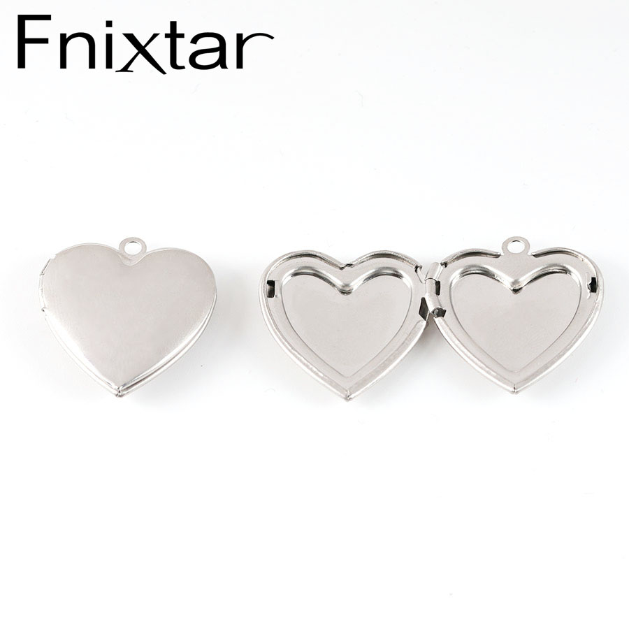 Fnixtar Love Heart Photo Frame - Heart Locket Necklace Photo recensione e prezzo