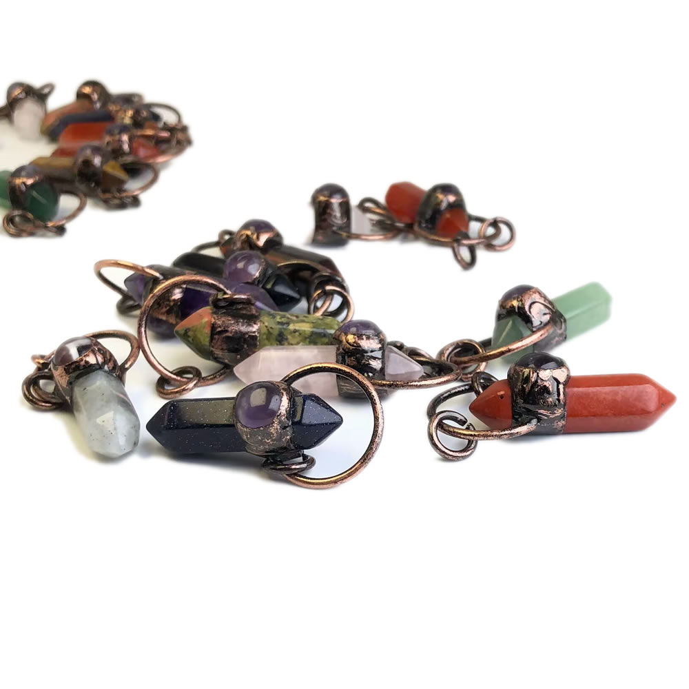 Ciondoli in Cristallo di Quarz - Crystal Pendant Necklace Natural Stone recensione e prezzo