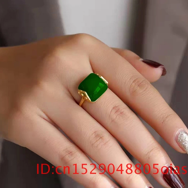 Anello di giada naturale di He - Rings recensione e prezzo
