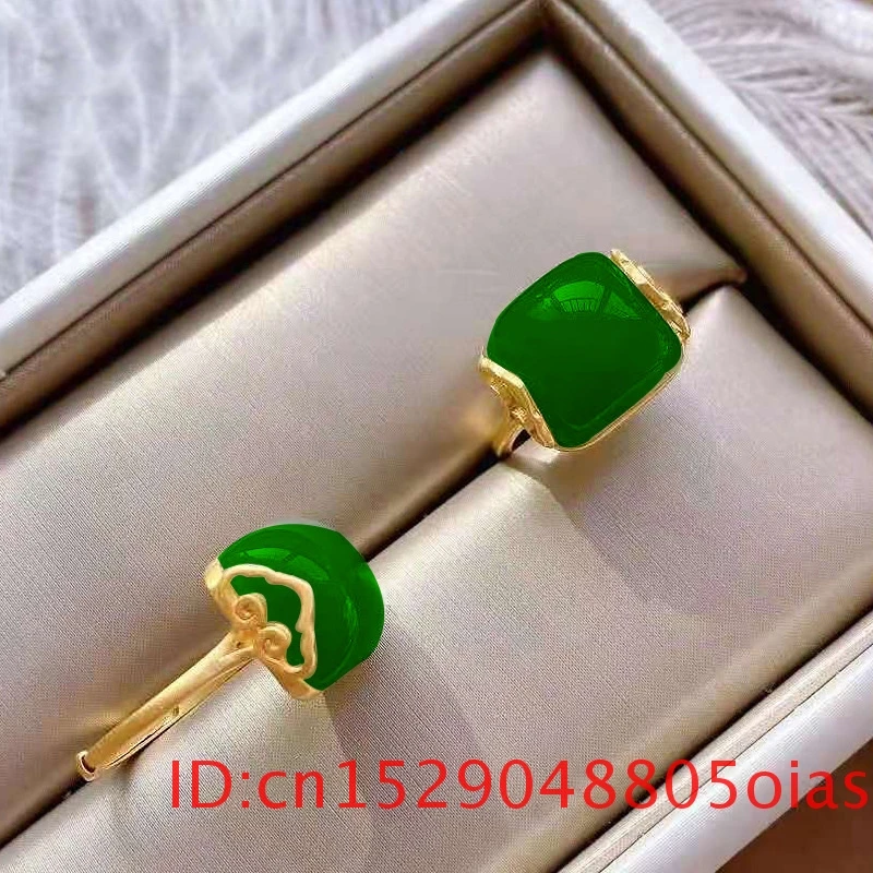 Anello di giada naturale di He - Rings recensione e prezzo