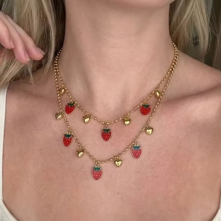 Collana con ciondolo a forma d - Layered Pendant Necklace Aesthetic recensione e prezzo