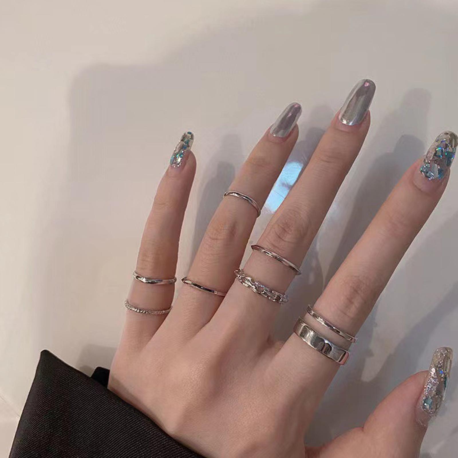 Set di Anelli Hip Hop da Donna - Vintage Punk Knuckle Rings Set recensione e prezzo